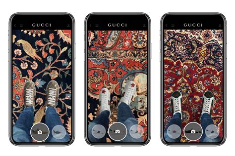 does gucci have an app|Gucci ar app.